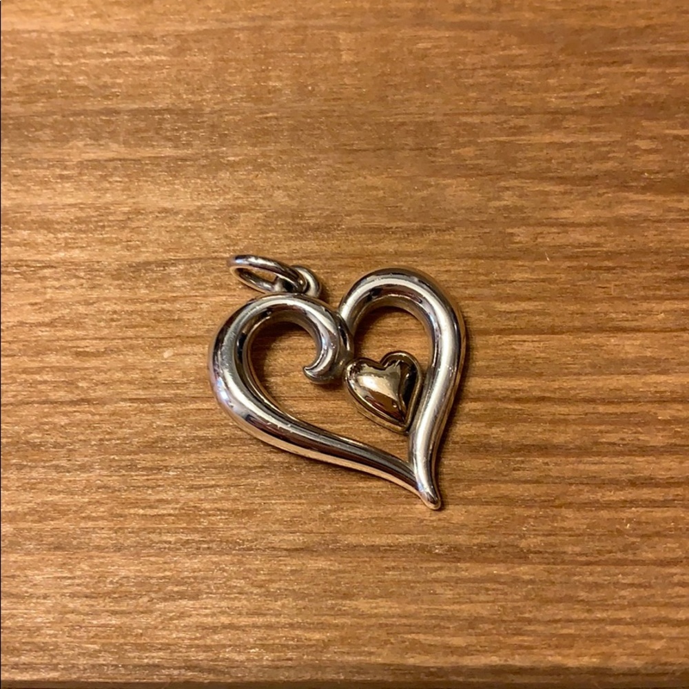James Avery Joy my heart pendant